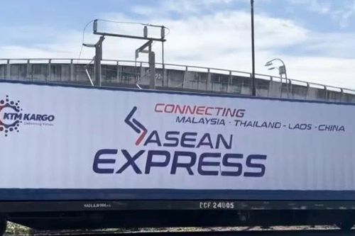 Tàu hàng Asean Express kết nối Thái Lan, Lào, Trung Quốc, Malaysia