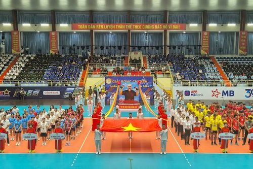Giải bóng chuyền Quân đội mở rộng 2024: 15 đội tham dự