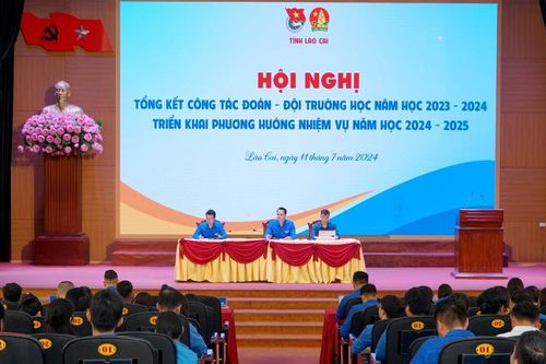 Tổng kết công tác đoàn - đội khối trường học năm học 2023 - 2024