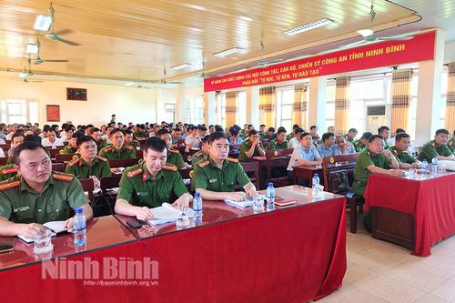 Tập huấn một số điểm mới liên quan đến công tác phòng cháy, chữa cháy và cứu nạn, cứu hộ; thi hành án hình sự tại cộng đồng