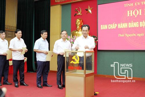 Thái Nguyên: Thực hiện quy trình bầu Bí thư Tỉnh ủy nhiệm kỳ 2020-2025