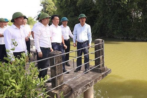 Hà Tĩnh: Tăng cường kiểm tra, chuẩn bị công trình phòng chống thiên tai trước mùa mưa bão