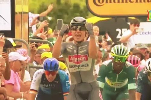 Philipsen có chiến thắng đầu tiên tại Tour De France
