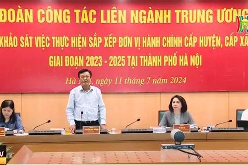 Hà Nội hướng tới tinh gọn bộ máy, hoạt động hiệu quả