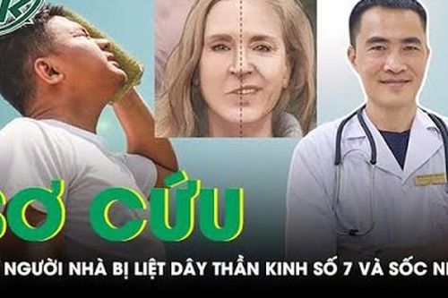 Phương pháp sơ cứu cho bệnh nhân liệt dây thần kinh số 7 và sốc nhiệt