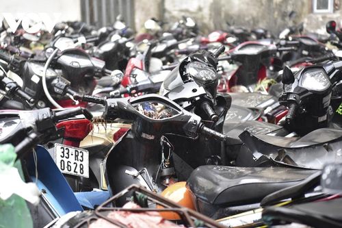 Công an quận Đống Đa tìm chủ sở hữu 3 xe máy