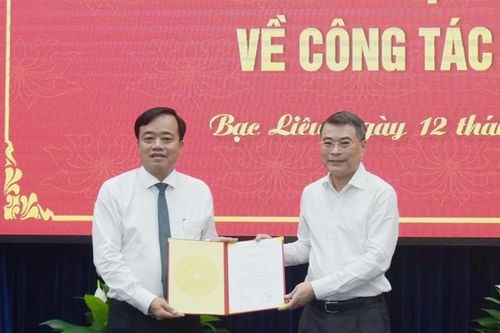 Chủ tịch UBND tỉnh Cà Mau làm Phó Bí thư Tỉnh ủy Bạc Liêu