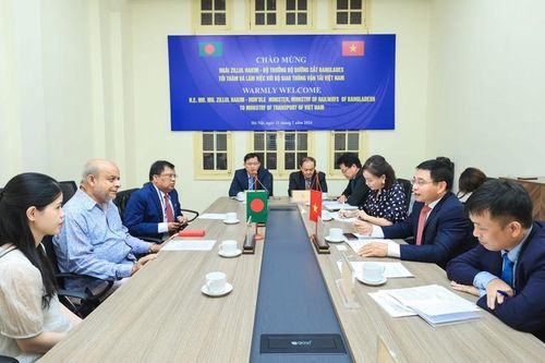 Bangladesh muốn hợp tác đầu tư đường sắt với Việt Nam