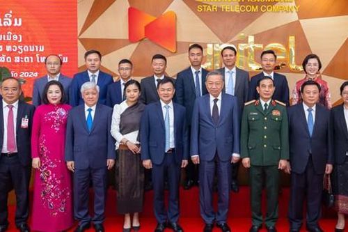 Thương hiệu Unitel của Viettel tại Lào là hình mẫu cho hợp tác kinh tế giữa hai nước