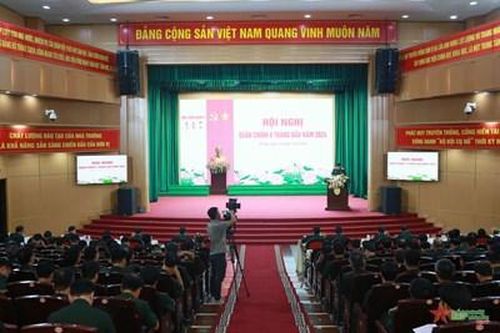 Học viện Quân y tổ chức Hội nghị quân chính 6 tháng đầu năm 2024