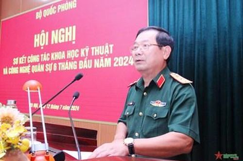 Thượng tướng Lê Huy Vịnh: Đẩy nhanh thực hiện nhiệm vụ khoa học - công nghệ quân sự trọng điểm