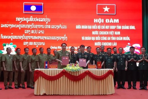 Xây dựng biên giới Việt - Lào hòa bình, hữu nghị, hợp tác và phát triển