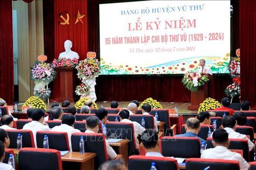Chi bộ Thư Vũ – 95 năm tự hào dưới lá cờ Đảng