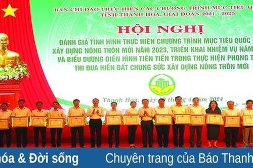 Đẩy mạnh phong trào 'Chung sức xây dựng nông thôn mới'