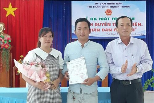 Ra mắt mô hình 'Chính quyền thân thiện, vì Nhân dân phục vụ' tại thị trấn Vĩnh Thạnh Trung