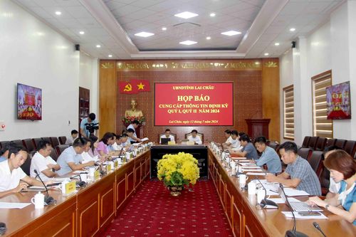 Họp báo cung cấp thông tin định kỳ quý I, II năm 2024