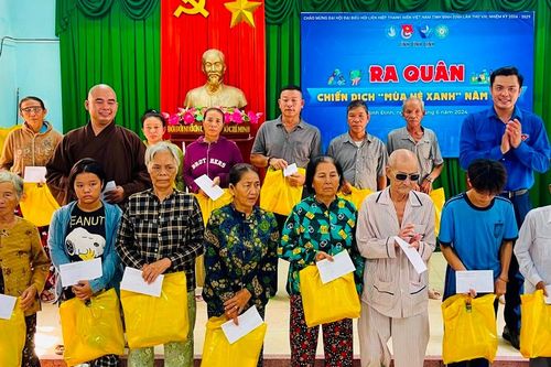 Bình Định: Ban Trị sự GHPGVN tỉnh thực hiện các chương trình an sinh xã hội hè 2024