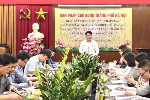 Coi trọng giải quyết đơn thư, hạn chế phát sinh điểm nóng