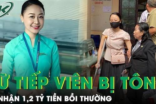 4 năm ròng chống nạng đến tòa, nữ tiếp viên hàng không bị xe Mercedes tông đã nhận 1,2 tỷ bồi thường
