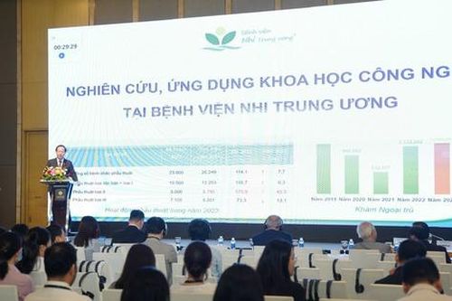Chú trọng nghiên cứu các nhóm bệnh không lây nhiễm, chuyên sâu để nâng cao chất lượng điều trị nhi khoa