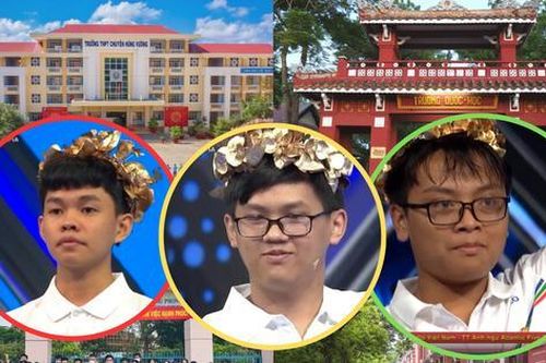 3 chủ nhân cầu truyền hình Đường Lên Đỉnh Olympia 24 đang học ở trường nào?