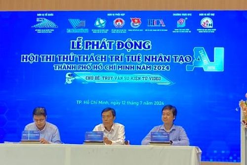 Phát động Hội thi thử thách trí tuệ nhân tạo TP. HCM năm 2024