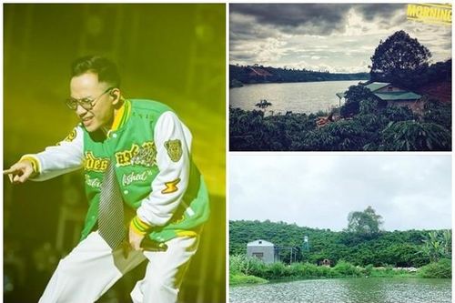 Căn nhà ven núi thơ mộng giữa núi rừng của rapper Tiến Đạt
