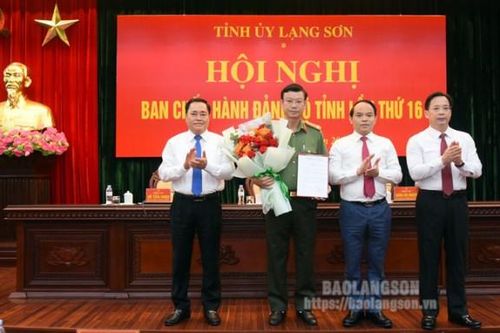 Giám đốc Công an tỉnh Lạng Sơn nhận thêm nhiệm vụ