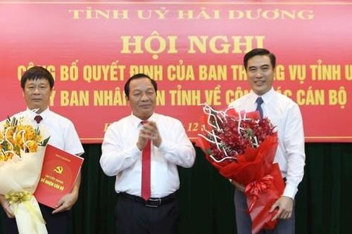 Phó Giám đốc Sở Tư pháp làm Phó Trưởng Ban Nội chính Tỉnh ủy Hải Dương