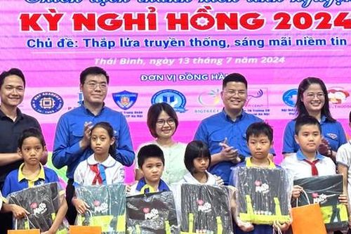 Kỳ nghỉ hồng ý nghĩa của thanh niên Bình Dương tại tỉnh Thái Bình