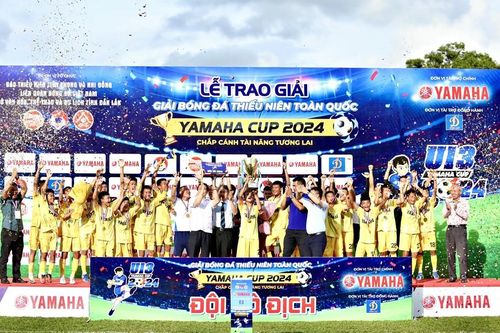 SLNA bảo vệ thành công ngôi vô địch U13 toàn quốc