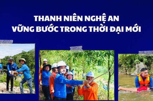 Thanh niên Nghệ An vững bước trong thời đại mới