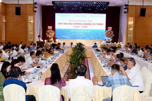 Hội thảo khoa học 'Sát Hải Đại vương Hoàng Tá Thốn (1254 - 1339)'