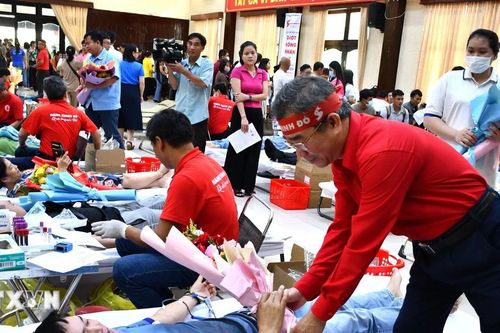 Bà Rịa-Vũng Tàu: Hành trình Đỏ thu hút hơn 800 người tham gia hiến máu