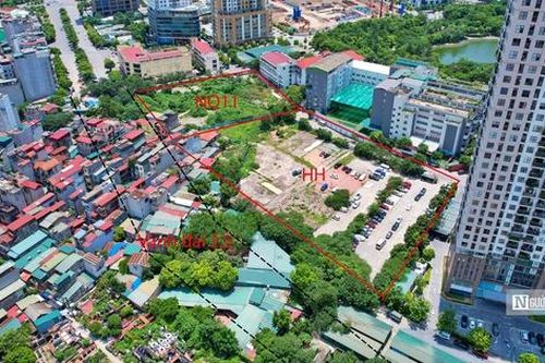 Hà Nội: Hiện trạng khu đất xây tháp đôi hơn 5.000 tỷ đồng
