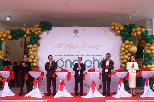 Hơn 40 doanh nghiệp 'họp chợ' tại Nông phố Đà Lạt