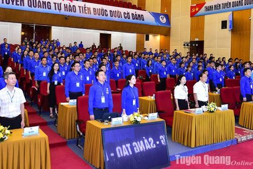 Khai mạc phiên thứ nhất Đại hội đại biểu Hội LHTN Việt Nam tỉnh lần thứ VI