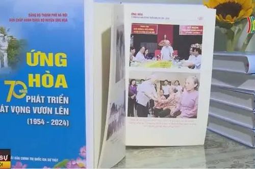 Ứng Hòa giáo dục truyền thống qua cuốn sách lịch sử