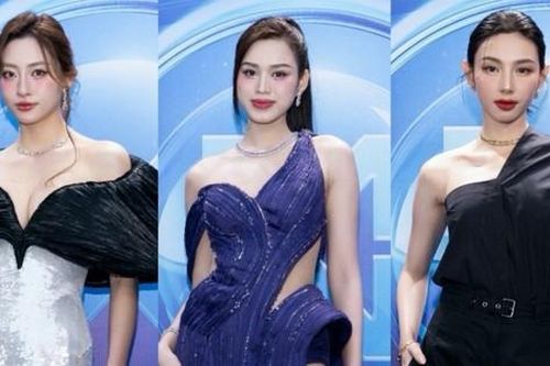 Đỗ Thị Hà, Lương Thùy Linh chuộng phong cách nữ thần ở sự kiện Mr World Vietnam