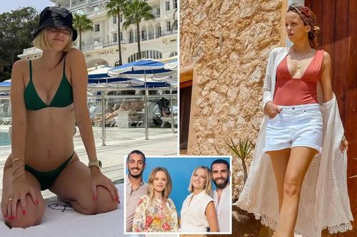 Cặp WAGs sinh đôi gợi cảm hứa hẹn đốt 'nóng' khán đài trận Tây Ban Nha - Anh