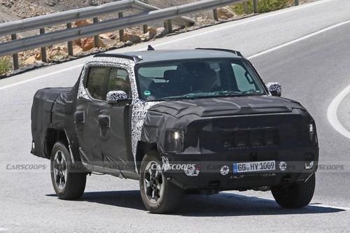 Bán tải Kia Tasman lộ diện trên đường chạy thử, đối thủ mới của Toyota Hilux, Ford Ranger