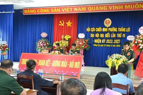 Lá cờ đầu phong trào cựu chiến binh gương mẫu