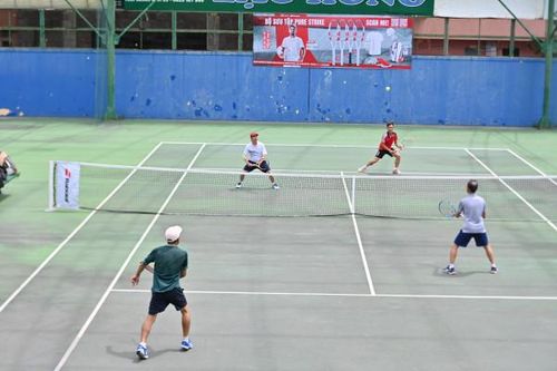 80 vận động viên tranh tài Giải quần vợt HITI Sport Open 2024