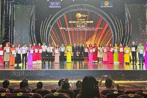 Đài Phát thanh - Truyền hình Lào Cai đoạt 5 giải tại Liên hoan Phát thanh toàn quốc lần thứ XVI - năm 2024