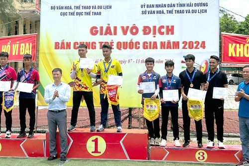 Phú Thọ giành 5 huy chương tại Giải Bắn cung trẻ quốc gia