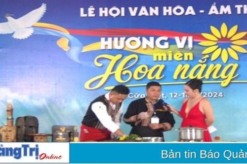 Lễ hội Văn hóa - Ẩm thực với chủ đề 'Hương vị miền hoa nắng' đã thu hút khoảng 32.000 lượt khách