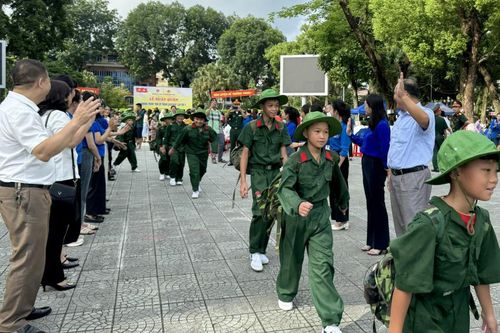 Lễ xuất quân chương trình 'Học kỳ trong quân đội' lần thứ 9