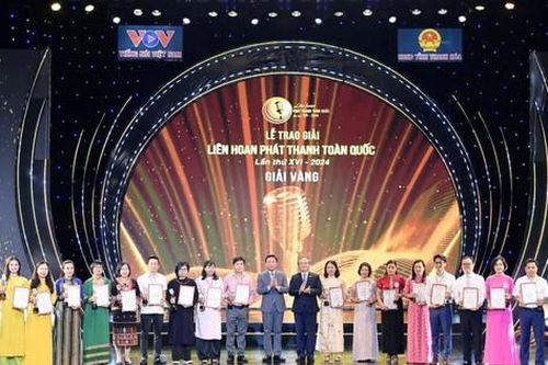 246 giải thưởng được trao tại Liên hoan Phát thanh toàn quốc lần thứ XVI