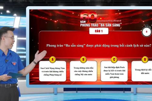 Tuổi trẻ Thủ đô sôi nổi thi tìm hiểu lịch sử phong trào 'Ba Sẵn sàng'