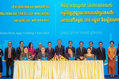 Saigontourist Group hợp tác Vietnam Airlines xúc tiến du lịch Việt Nam-Campuchia